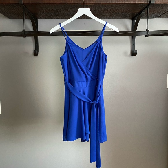 express blue romper